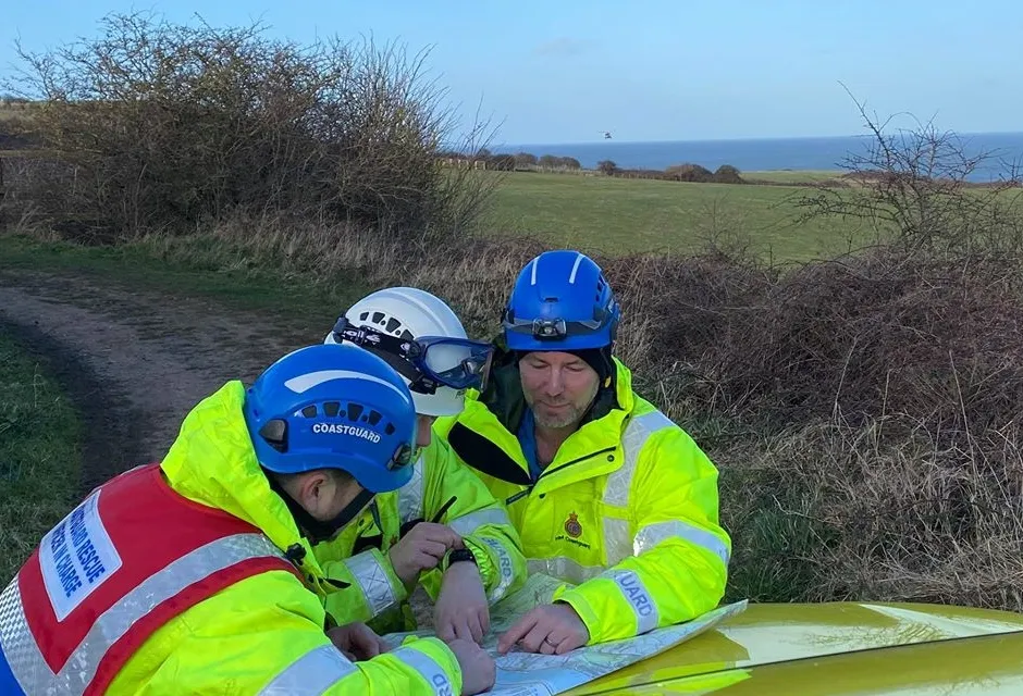 Coastguard Rescue Team Storm Dennis