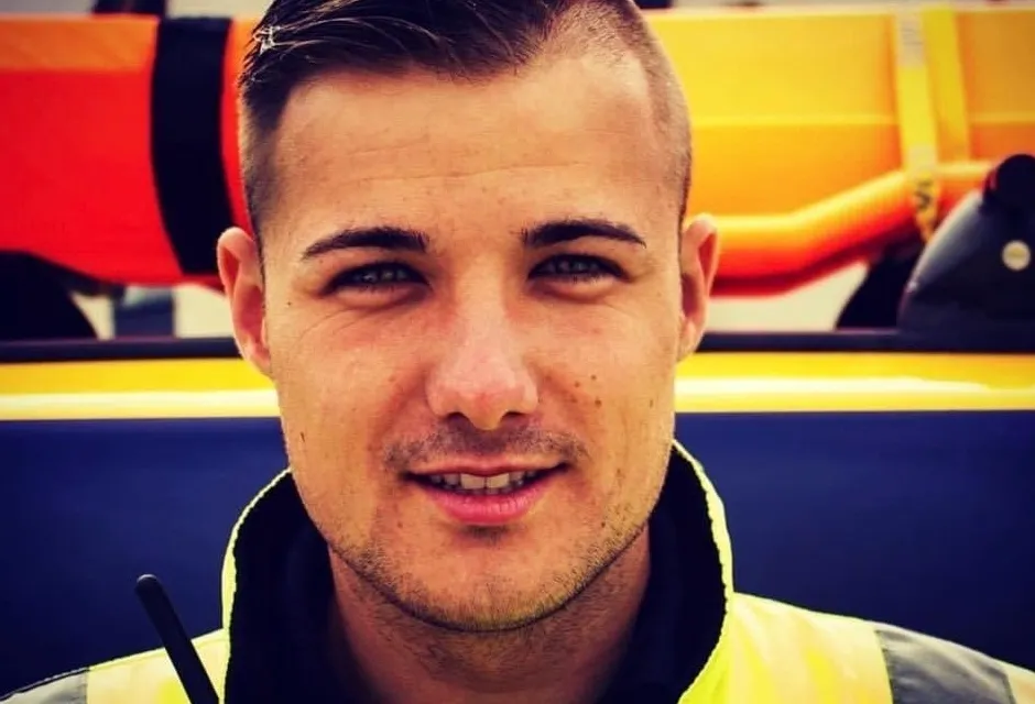 Jordan from Rhyl Coastguard Rescue Team