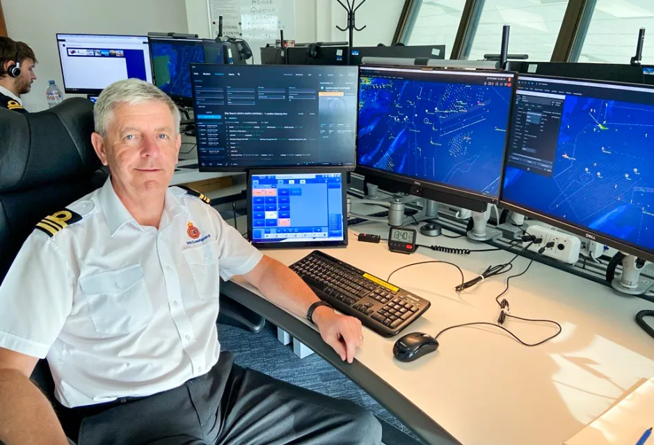 Keith Bennett, Team Leader and VTSO at Dover MRCC