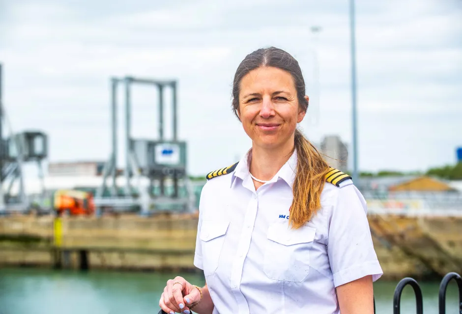 Heidi Clevett, Head of Technical Infrastructure for HM Coastguard