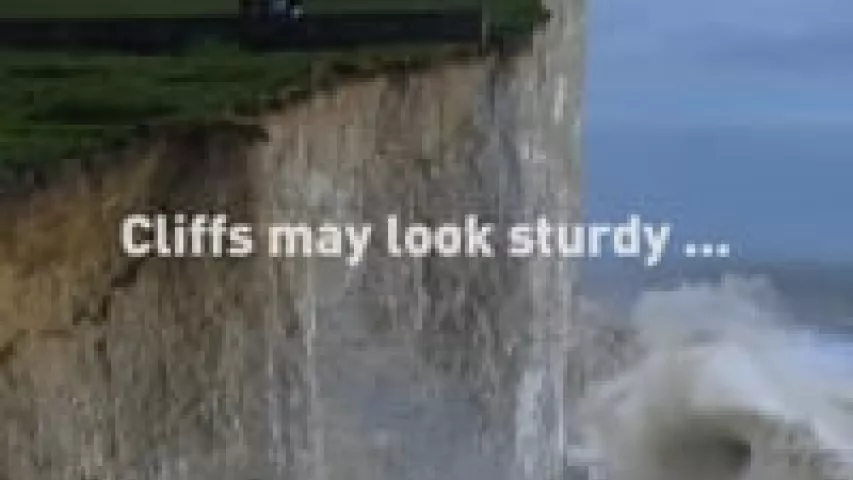 Preview image for the video "Cliff walking".